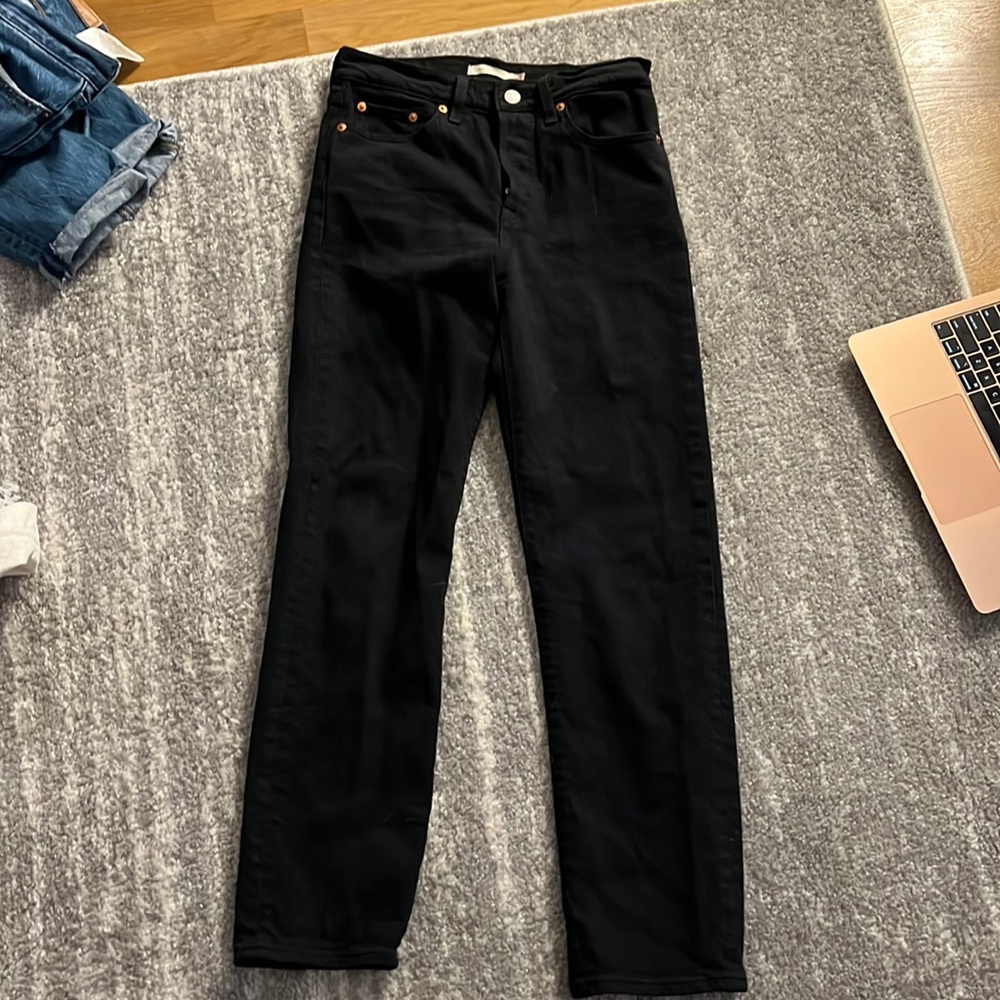Levi’s Wedgie Straight - Black